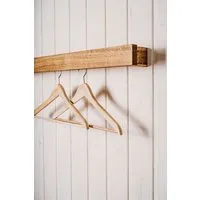 kleiderleiter de kleiderleiter_de Garderobe, Wandgarderobe ABLA aus Eiche, Buche oder Nussbaum – Produktbild 1 von 1