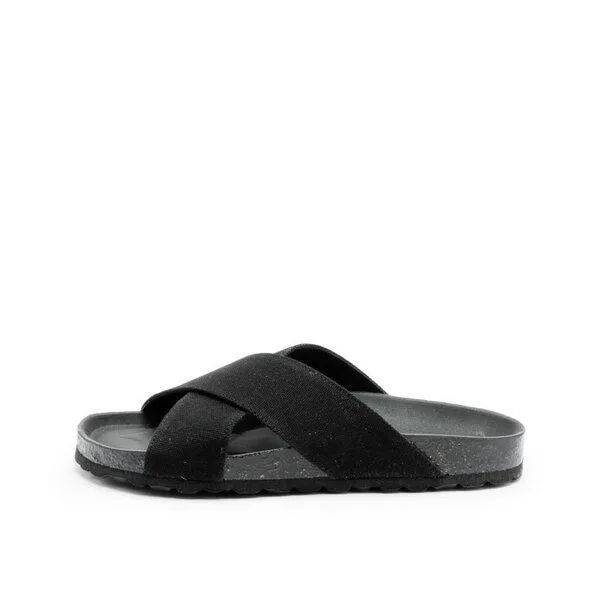 Grand Step Shoes Grand Step Shoes Lola Schlappen, vegan, Schwarz, – Produktbild 2 von 3