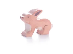 Holztiger Holztiger Holzfigur Hase, klein Maße 5,5 x 1,9 x 4 cm – Produktbild 1 von 1