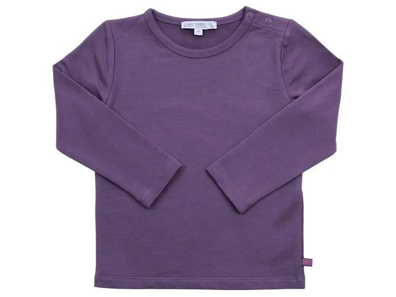 Enfant Terrible Enfant Terrible Kinder Langarmshirt Thermo Bio-Baumwolle plum, Lila, – Produktbild 1 von 1