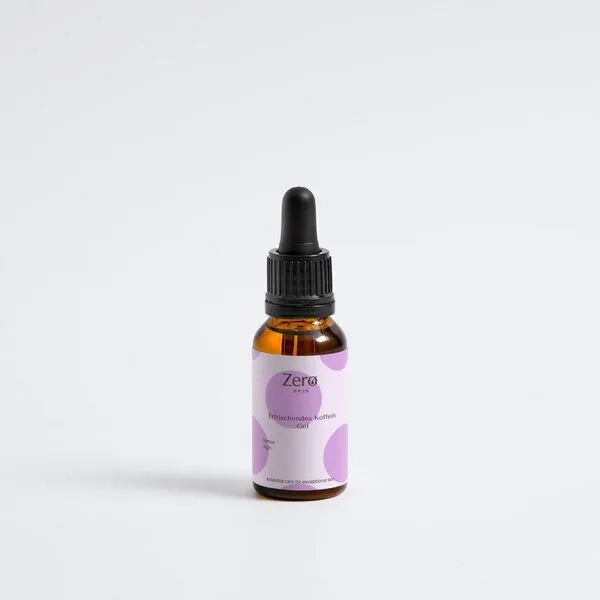 Zero Skin Zero Skin Erfrischendes Koffein Gel - 20 ml - erfrischend & vitalisierend, ölfreies Feuchtigkeitsgel mit Glycerin für müde Augenpartien – vegan & COSMOS Natural zertifiziert – Produktbild 1 von 4