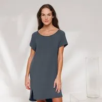 Dagsmejan Dagsmejan Damen Night Dress Balance, Deep grey (grau), – Produktbild 1 von 1