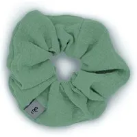 Hutch Putch Hutch&Putch Musselin-Scrunchie • Erwachsene, Eucalyptus, – Produktbild 1 von 1