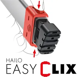 Hailo Hailo L60 StandardLine, Alu-Sicherheits-Stehleiter, 5 Stufen – Produktbild 1 von 1