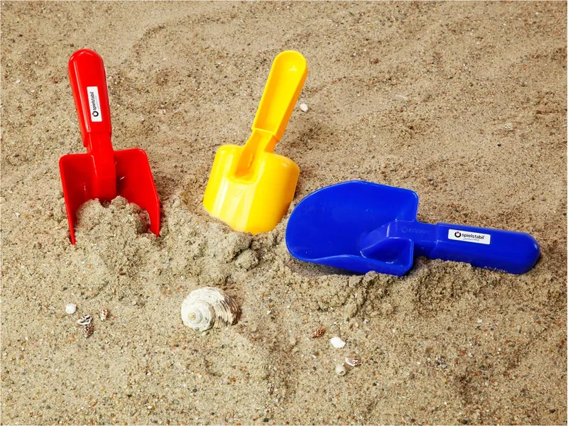 Spielstabil Spielstabil Sandschaufel klein 1 Stück 19 x 4 x 7 cm, Mehrfarbig, – Produktbild 2 von 2