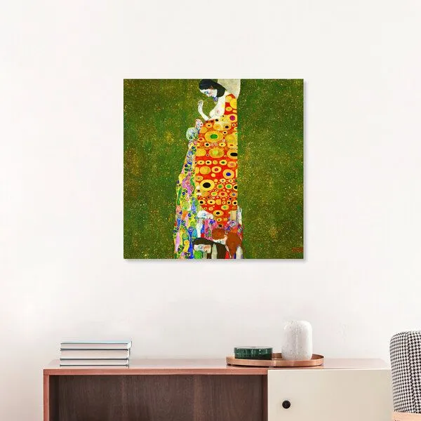 Photocircle Photocircle Poster / Leinwandbild - Gustav Klimt: Hoffnung II – Produktbild 3 von 4