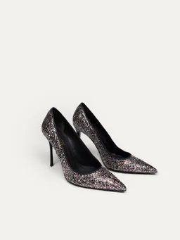 BIKKOU BIKKOU Damen vegan Pumps Friday Night Is Cocktail Night Multicolor Glitter – Produktbild 1 von 1