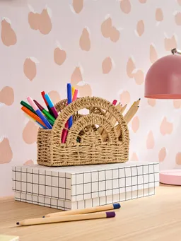 Vertbaudet Vertbaudet Stiftehalter REGENBOGEN aus Papierkordel Kinderzimmer – Produktbild 1 von 1