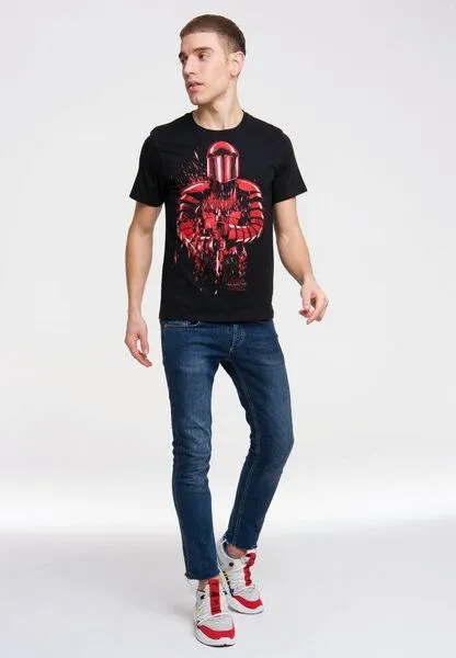 LOGOSH!RT LOGOSH!RT Star Wars - Praetorian Guard - T-Shirt - Organic Cotton, Schwarz, – Produktbild 2 von 4