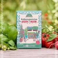 Die Stadtgärtner Die Stadtgärtner BIO-Saatgut-Set "Balkongemüse" - Saatgut Set ideal für den Balkon oder Terrasse – Produktbild 1 von 1