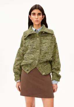 ARMEDANGELS ARMEDANGELS MOULINÉ BRUSHED Damen Cardigan aus Mohair-Woll Mix – Produktbild 1 von 1