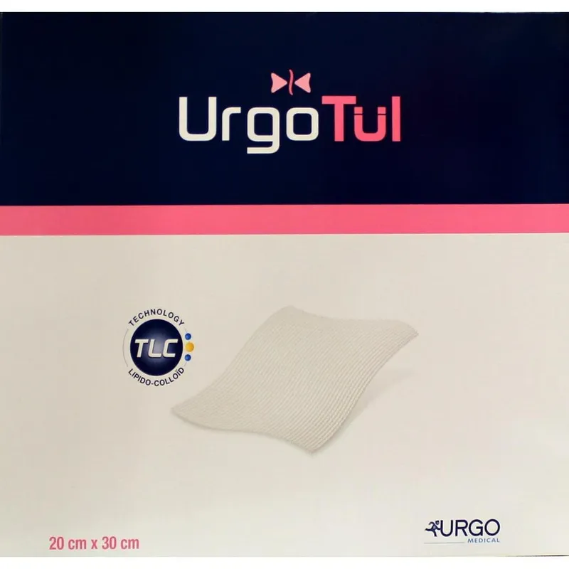 Urgo URGOTÜL 20x30 cm Wundgaze 5 St Wundgaze – Produktbild 1 von 1