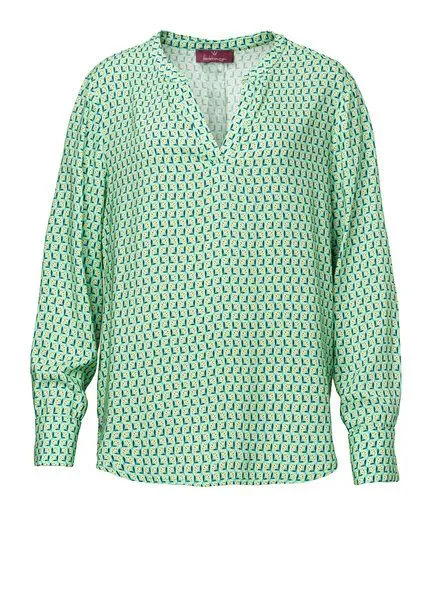 Heidekönigin Heidekönigin Viskose Bluse, Gletscher, – Produktbild 3 von 3