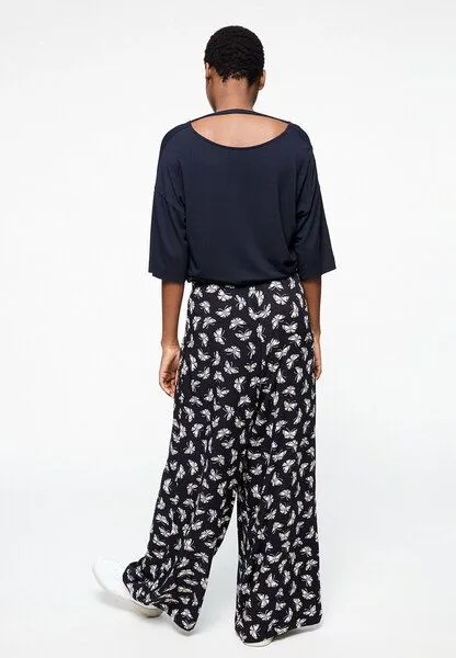 ARMEDANGELS ARMEDANGELS NAIMAA BUTTERFLY - Damen Hose aus LENZING ECOVERO, Dark navy, – Produktbild 2 von 4