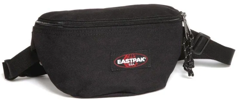 Eastpak Eastpak Bauchtasche SPRINGER, Unisex Gürteltasche, Minibag mit Reißverschluss und Logo-Aufnäher, Schwarz, – Produktbild 3 von 9