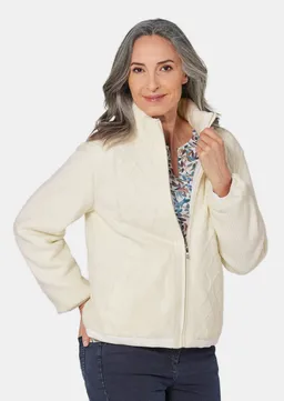 Goldner Wendejacke mit Stehkragen - cremeweiß - Gr. 52 von Goldner Fashion – Produktbild 1 von 1