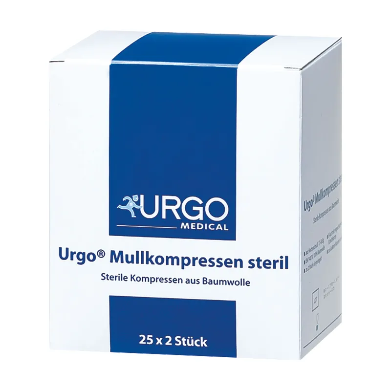 Urgo Urgo Mullkompressen steril 10 x 10 cm – Produktbild 1 von 1