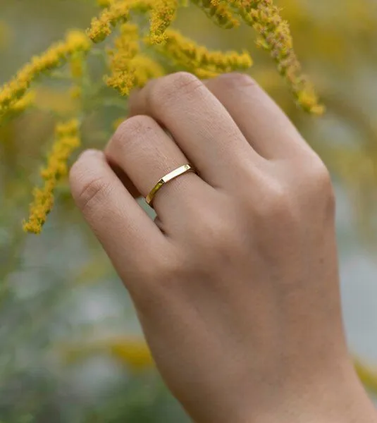 ting goods ting goods Ring Edges, aus Messing oder Sterling Silber – Produktbild 4 von 7