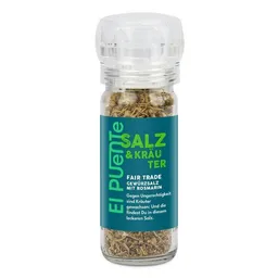 El Puente El Puente Salz & Kräuter Med. Kräutersalz in der Mühle | Fair Trade | Vegan | Glutenfrei – Produktbild 1 von 1