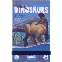 Londji Dinosaurs tiny Puzzle 50 Teile, 23,5 x 16,5 cm – Produktbild 1 von 1