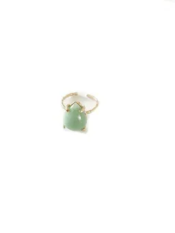 Crystal and Sage Crystal and Sage Aventurin Ring gold filled 18 Karat – Produktbild 1 von 1