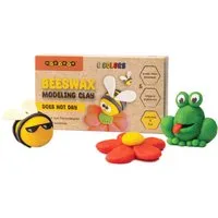 Medenka Bienenwachs Knetmasse, 6 Farben Maße 1 Knetmasseblock 9 x 5 x 0,8 cm – Produktbild 1 von 1