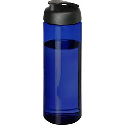 Unbranded H2O Active® Eco Vibe 850 ml Sportflasche mit Klappdeckel, blau, schwarz – Produktbild 1 von 1