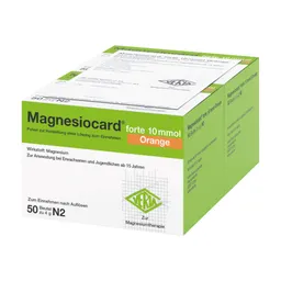 Magnesiocard Magnesiocard forte 10 mmol Orange – Produktbild 1 von 1