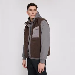 Mazine Mazine Padded Teddy-Fleece Vest – Produktbild 1 von 1