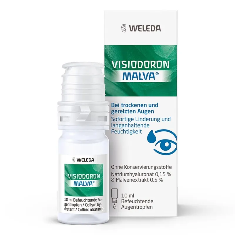 Weleda Visiodoron Malva Augentropfen – Produktbild 1 von 2