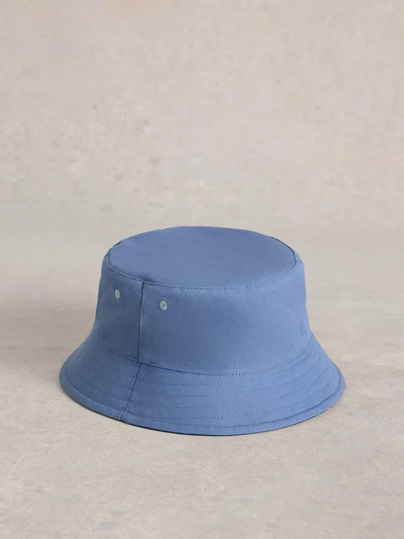 White Stuff Sonnenhut zum Wenden - Einheitsgröße, Marine print, – Produktbild 3 von 3