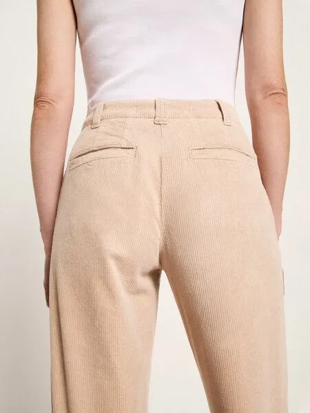 LANIUS LANIUS Kord Marlenehose (GOTS), Nude, – Produktbild 4 von 4