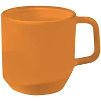 Keramiktasse "Bold" 360 ml, orange – Produktbild 1 von 1