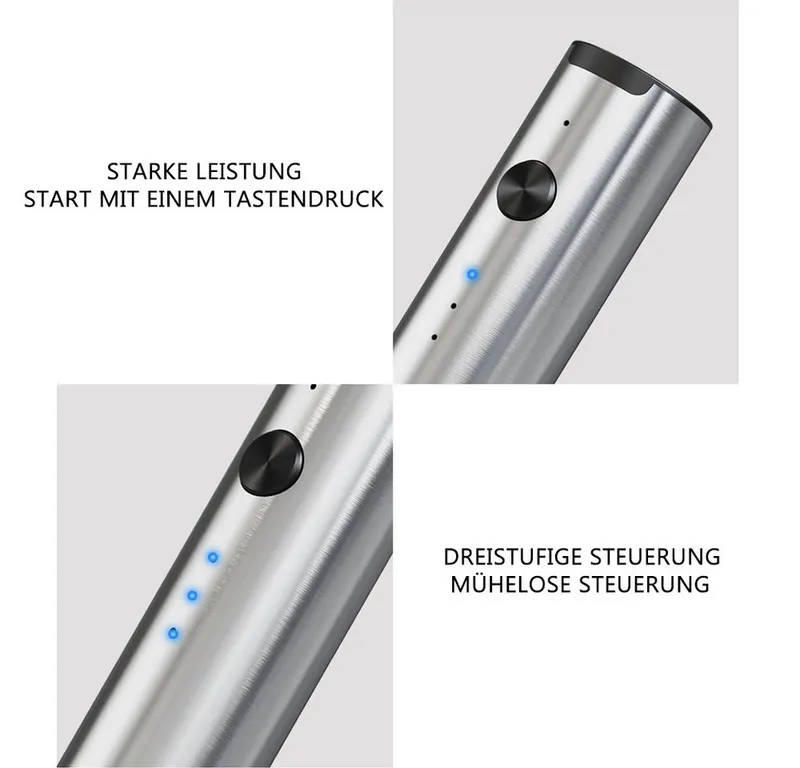 TUWENA Milchaufschäumer Milchaufschäumer Stab elektrisch, USB-C Wiederaufladbarer Aufschäumer – Produktbild 4 von 5