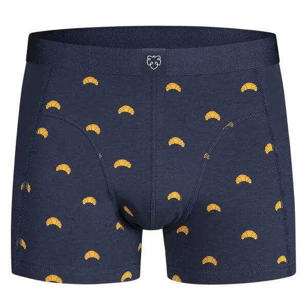 A-Dam A-Dam Boxerbrief Gemustert, Navy croissant (blau), – Produktbild 1 von 1