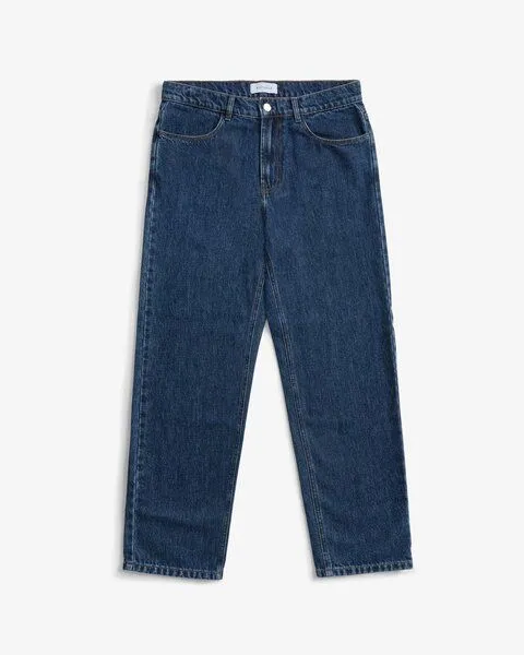 Rotholz Rotholz - Jeans Straight Leg, Blau (mid blue), – Produktbild 1 von 4