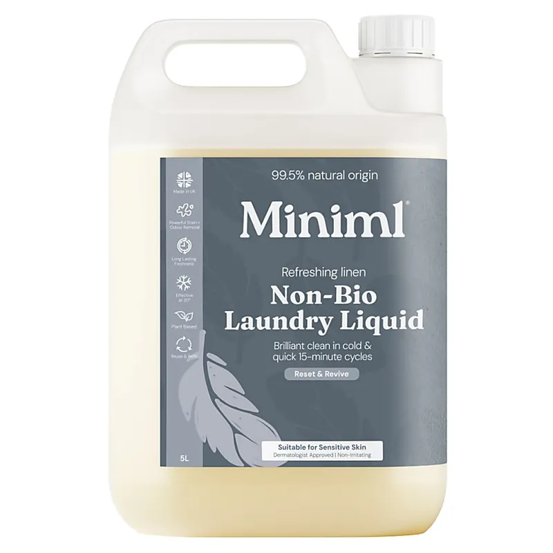 Miniml Miniml Waschmittel Fresh Linen - 5L Nachfüllpackung – Produktbild 1 von 1