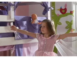 3er Tasche zum Einhängen für Hochbett "Infanskids" lila – Produktbild 1 von 1
