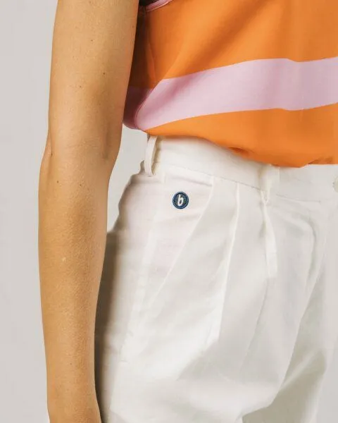 Brava Fabrics Brava Fabrics Tennis Short White – Produktbild 4 von 4