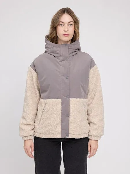 Mazine Mazine Fabric Blocking Jacket, Warm mud/natural, – Produktbild 2 von 4