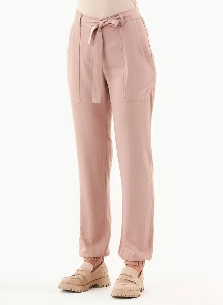 ORGANICATION ORGANICATION Jogger Hose aus LENZING ECOVERO, Rosa(misty rose), – Produktbild 3 von 4
