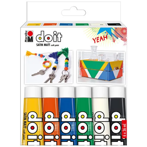 Marabu Marabu Do It Acrylfarben, 6x 36 ml – Produktbild 1 von 1