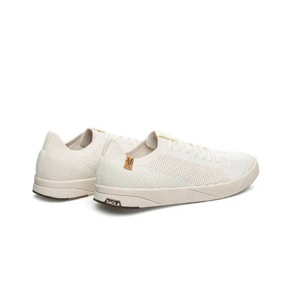 SAOLA SAOLA Vegane Sneakers - ultra leicht und komfortabel - CANNON KNIT 2.0 M, White, – Produktbild 3 von 4
