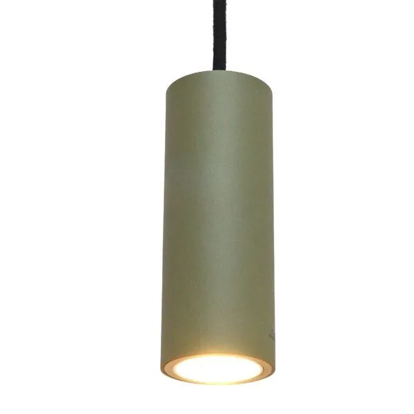 Libellum Libellum Hängeleuchte N°one mit Linoleumbezug 2026, Olive (grün), – Produktbild 3 von 4