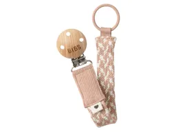 BIBS BIBS Schnullerkette Bio-Baumwolle Pacifier Braid Blush Ivory Maße 22 x 2 cm – Produktbild 1 von 1