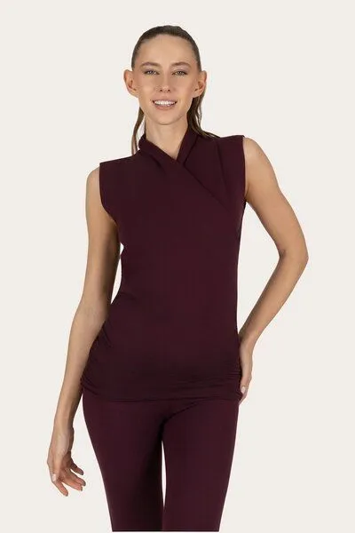 Urban Goddess Urban Goddess Wickeltop Good Karma, Fig (lila), – Produktbild 1 von 4