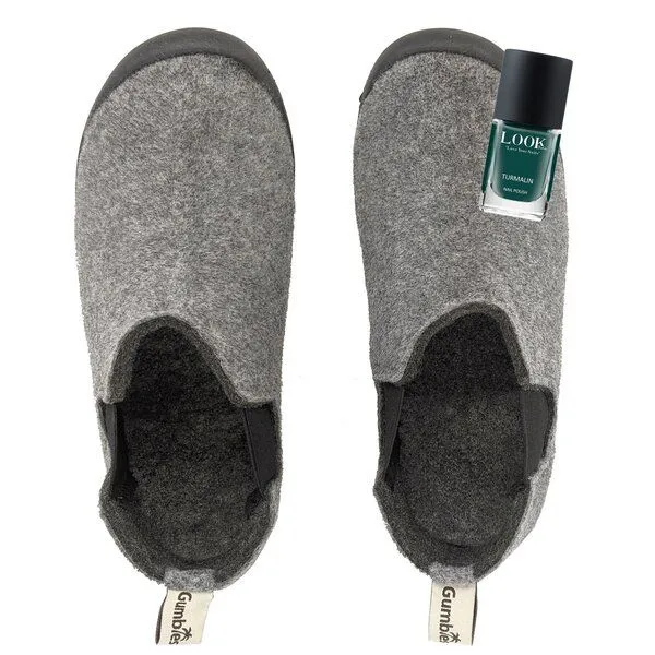 Gumbies Gumbies Set – Nachhaltige Brumby mit Veganem Nagellack, Grau, – Produktbild 1 von 4