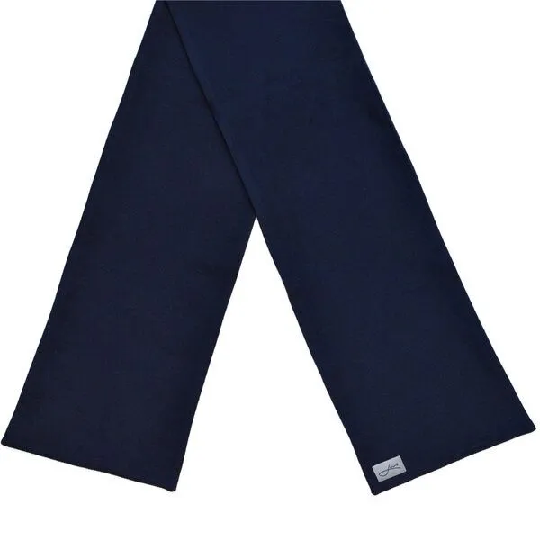 Lou-i Lou-i Winterschal für Damen und Herren - Warmer Baumwollschal Made in Germany, Blau, – Produktbild 1 von 4