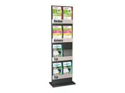 kerkmann Prospekthalter 'First' Regal 8 x DIN A4 – Produktbild 1 von 1
