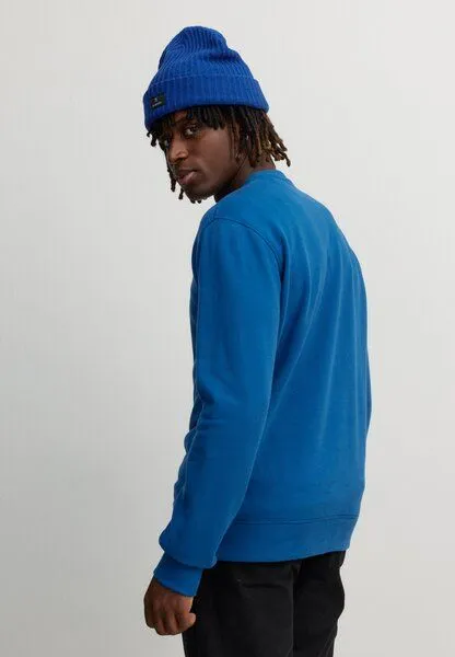recolution Herren Sweatshirt aus Bio-Baumwolle - TAMARILLO - recolution, Lapis blue (blau), – Produktbild 4 von 4
